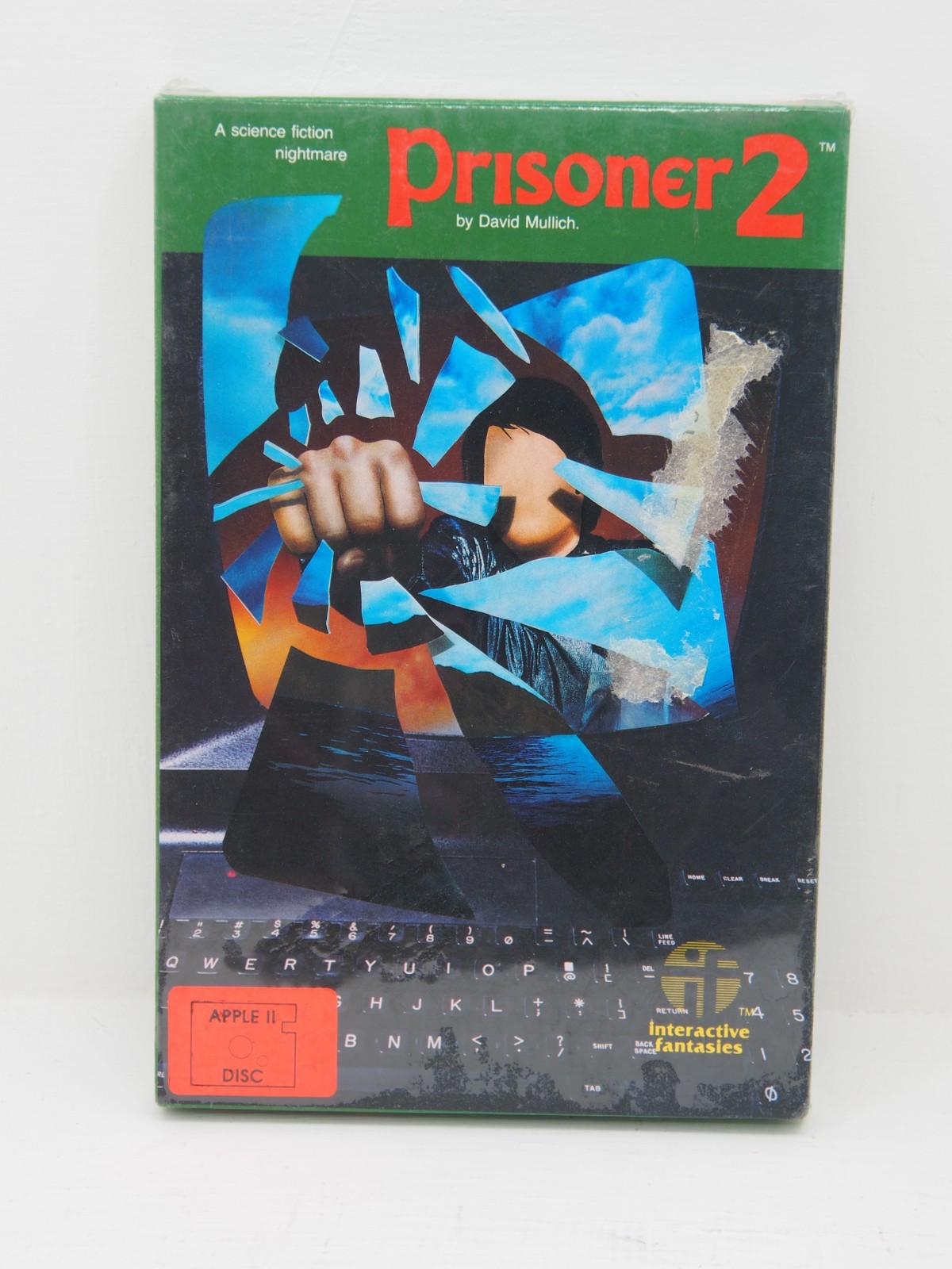NEW!!! Edu-Ware Prisoner 2 by David Mullich APPLE DISC vintage