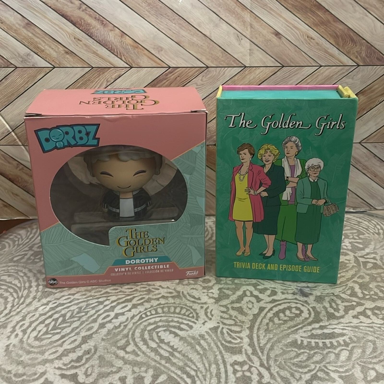 NWT Golden Girls Dorothy vinyl 394 DIRBZ & Trivia Deck with Episode Guide