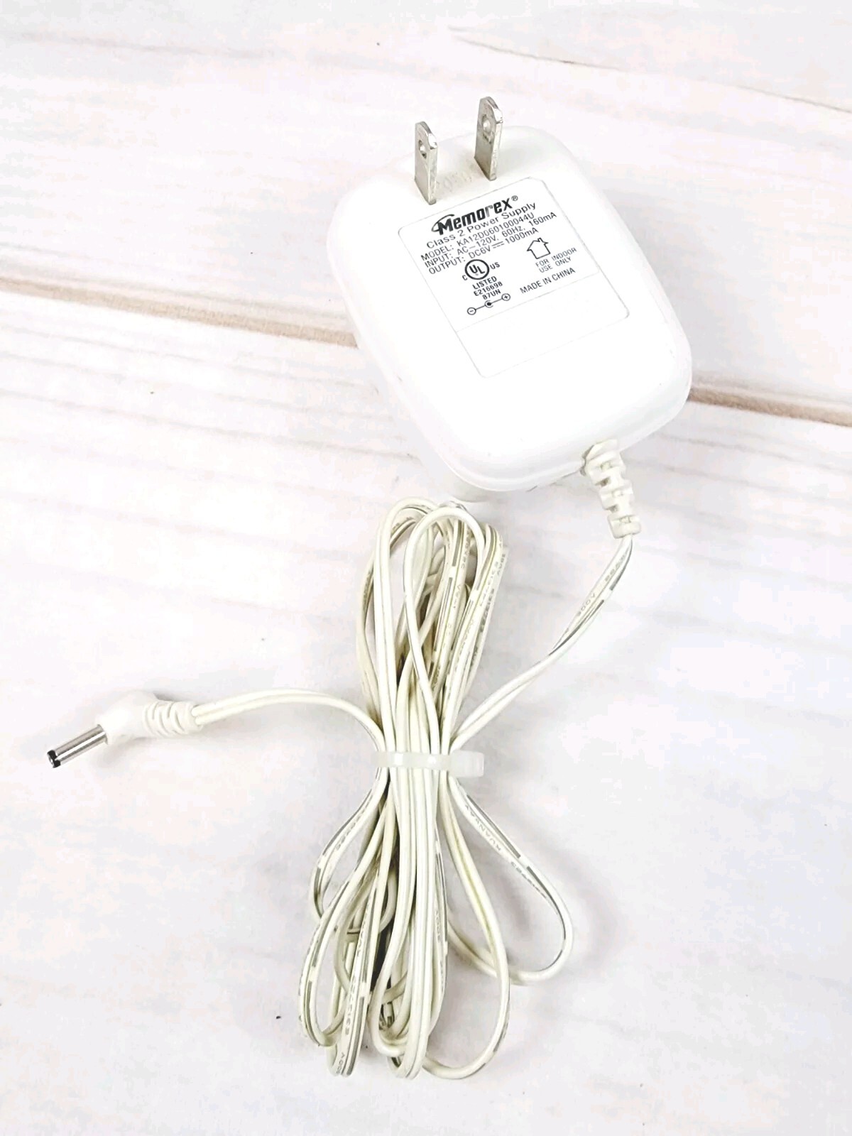 Memorex Power Supply Adapter Model KA12D060100044U 120v 60Hz 160mA Genuine 