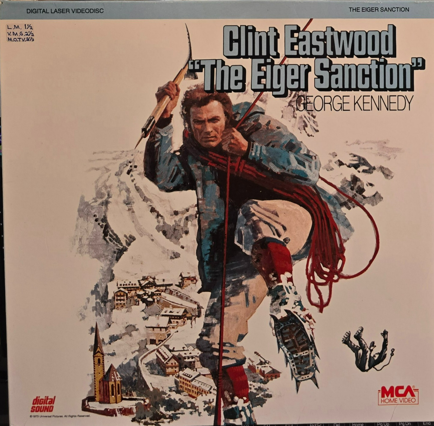 Eiger Sanction, The (1975) [NTSC/P&S/+CAV] [12002] - Laserdisc