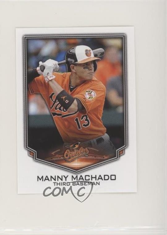 2016 Topps Album Stickers Manny Machado #57 1c7