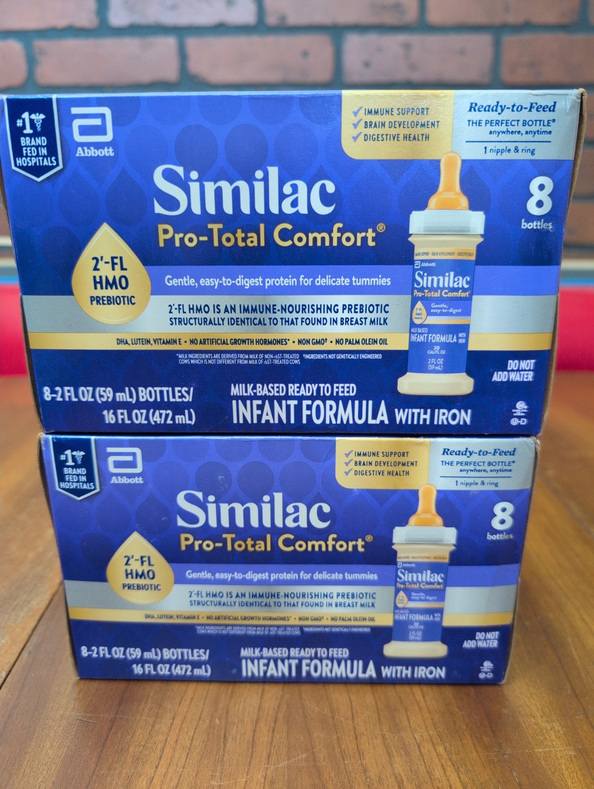 Similac Pro Total Comfort Infant 16 x 2oz Ready To Feed Formula w/Iron Purple
