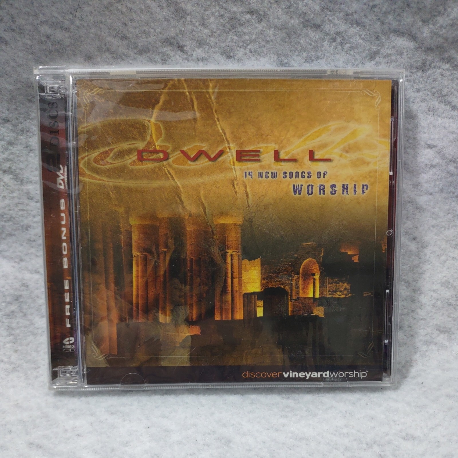Dwell - Audio CD + DVD - Various Artists - Vineyard Worship Brand New Sealed!!