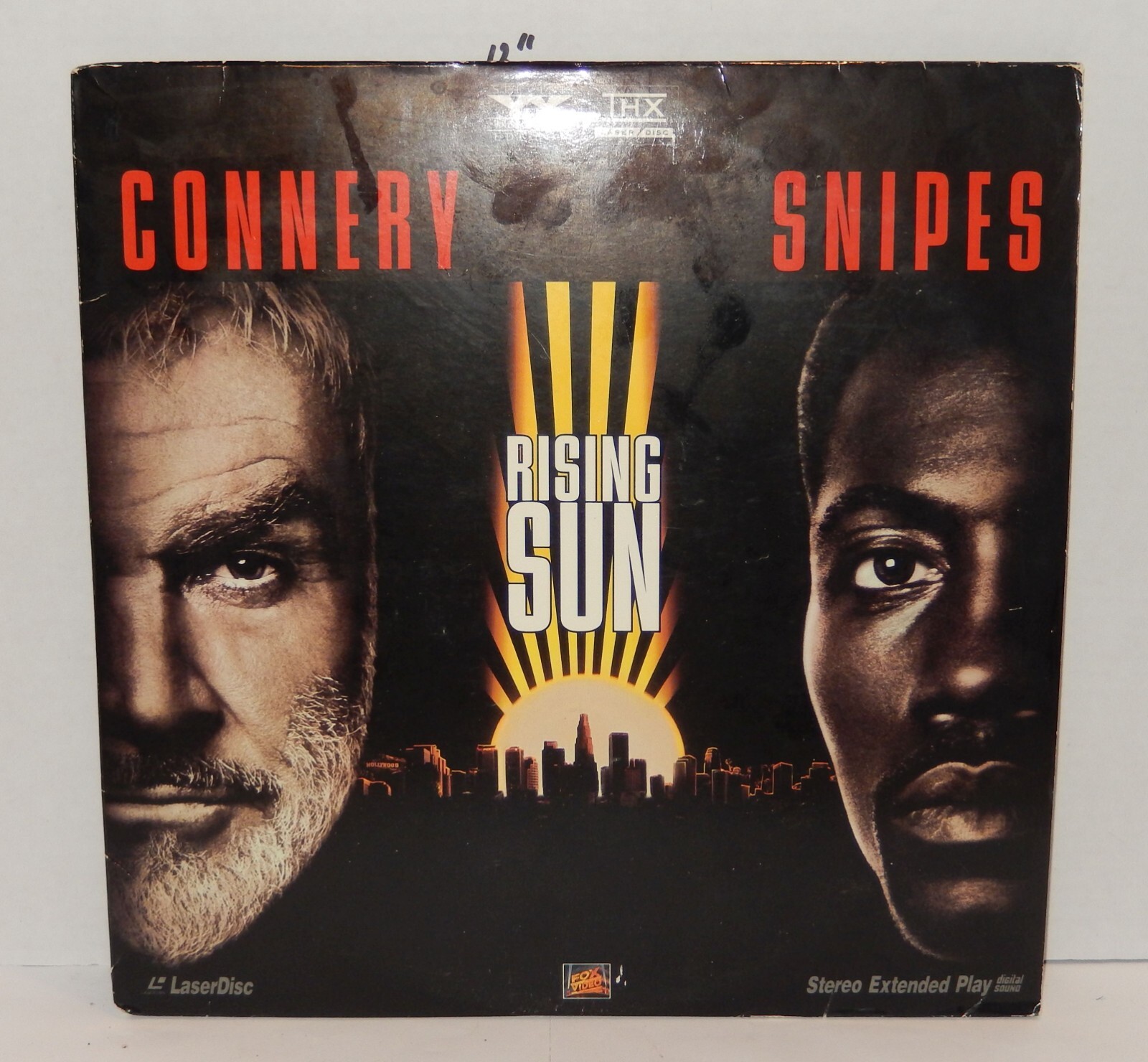 Laserdisc 1993 Rising Sun Sean Connery Wesley Snipes Laser Disc
