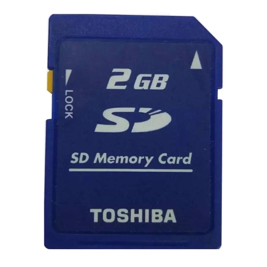Toshiba 2GB SD Genuine Camera Memory Card