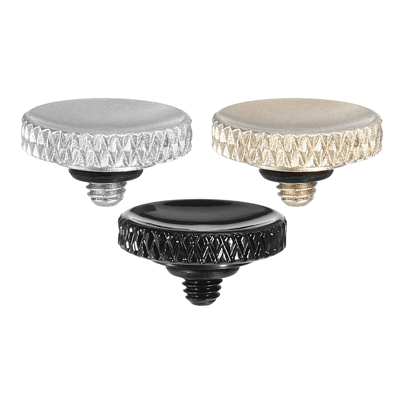 3PCS Soft Shutter Release Button Copper Camera Shutter Button Knurled