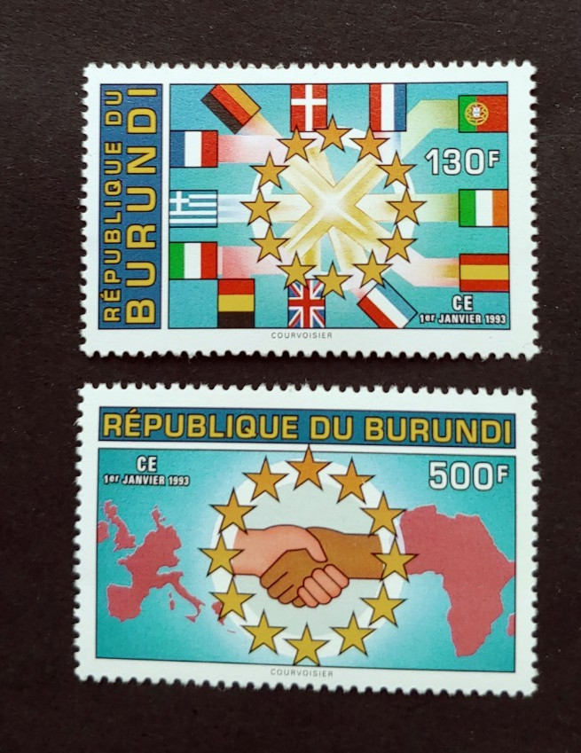 1993 EUROPE-AFRICA SET VF MNH BURUNDI (STMO)