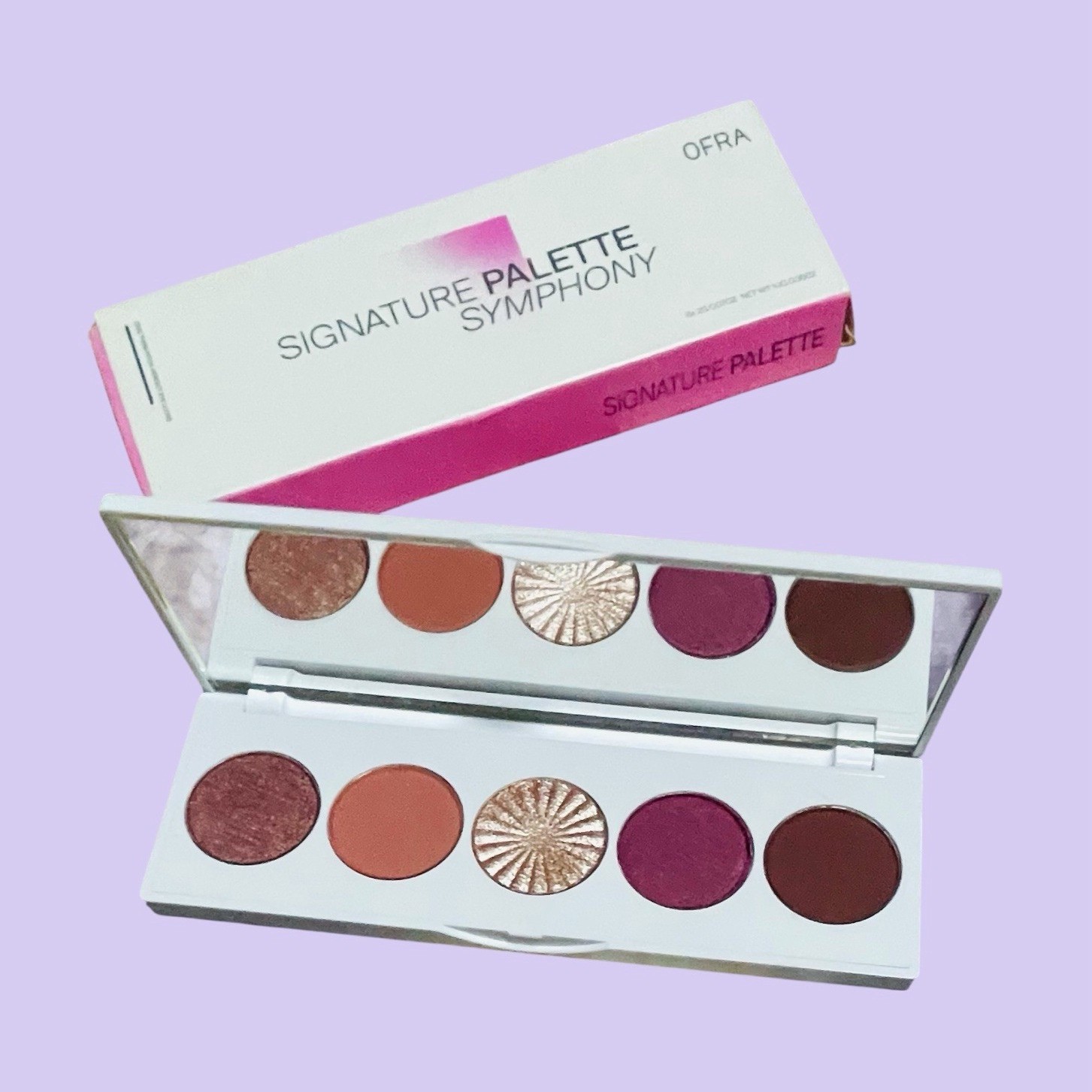 OFRA Signature Palette Symphony Eyeshadow Shimmer Matte 5 Shades Sublime Charm …