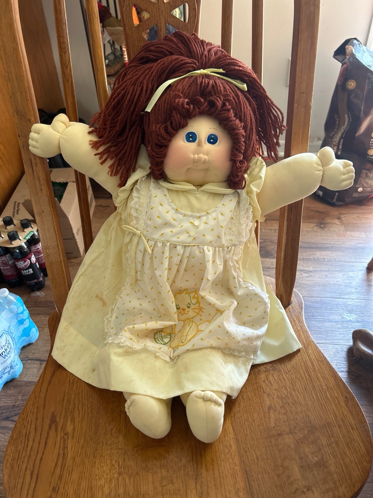 1984 Rare Cabbage Patch Kids Soft Body Cloth Doll Signed by Xavier Roberts