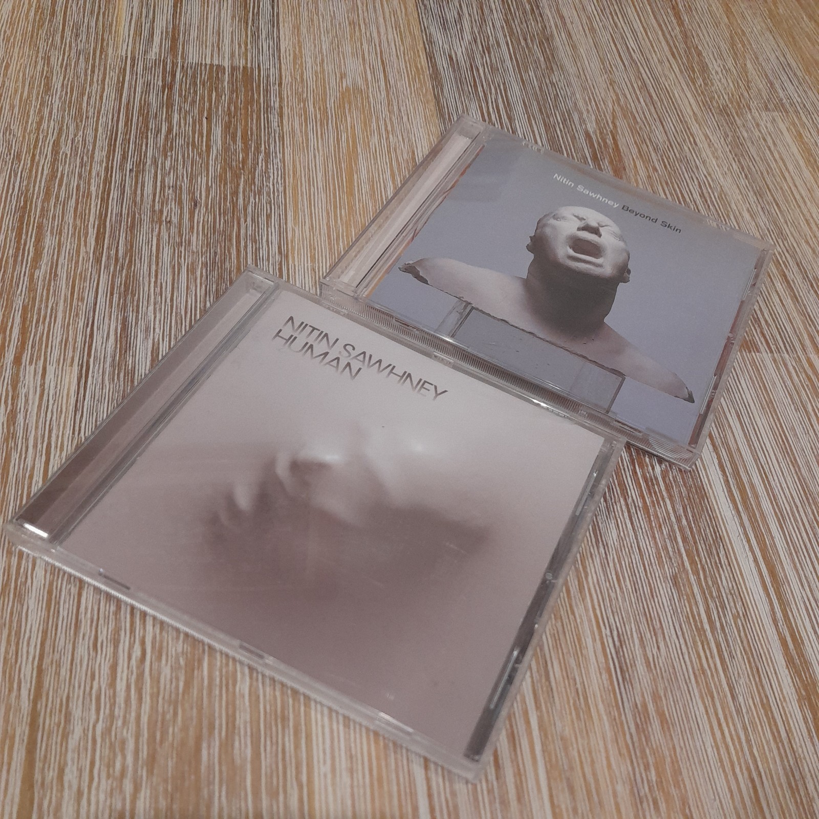 Nitin Sawhney (2CD Bundle) - Human and Beyond Skin. Disks VG+ 100% play tested