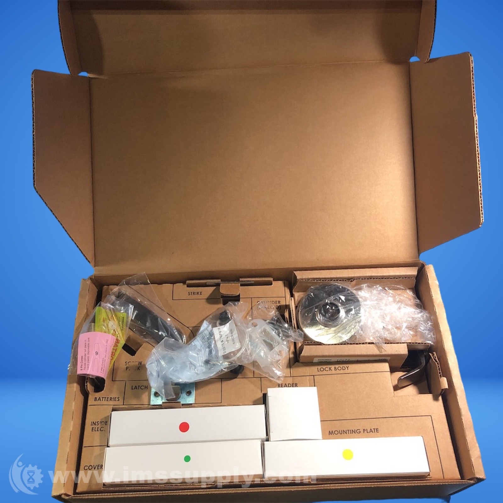 Sargent 70IN12010G77BIPSBLL26D Intelligent Wifi Cylindrical Lock FNOB