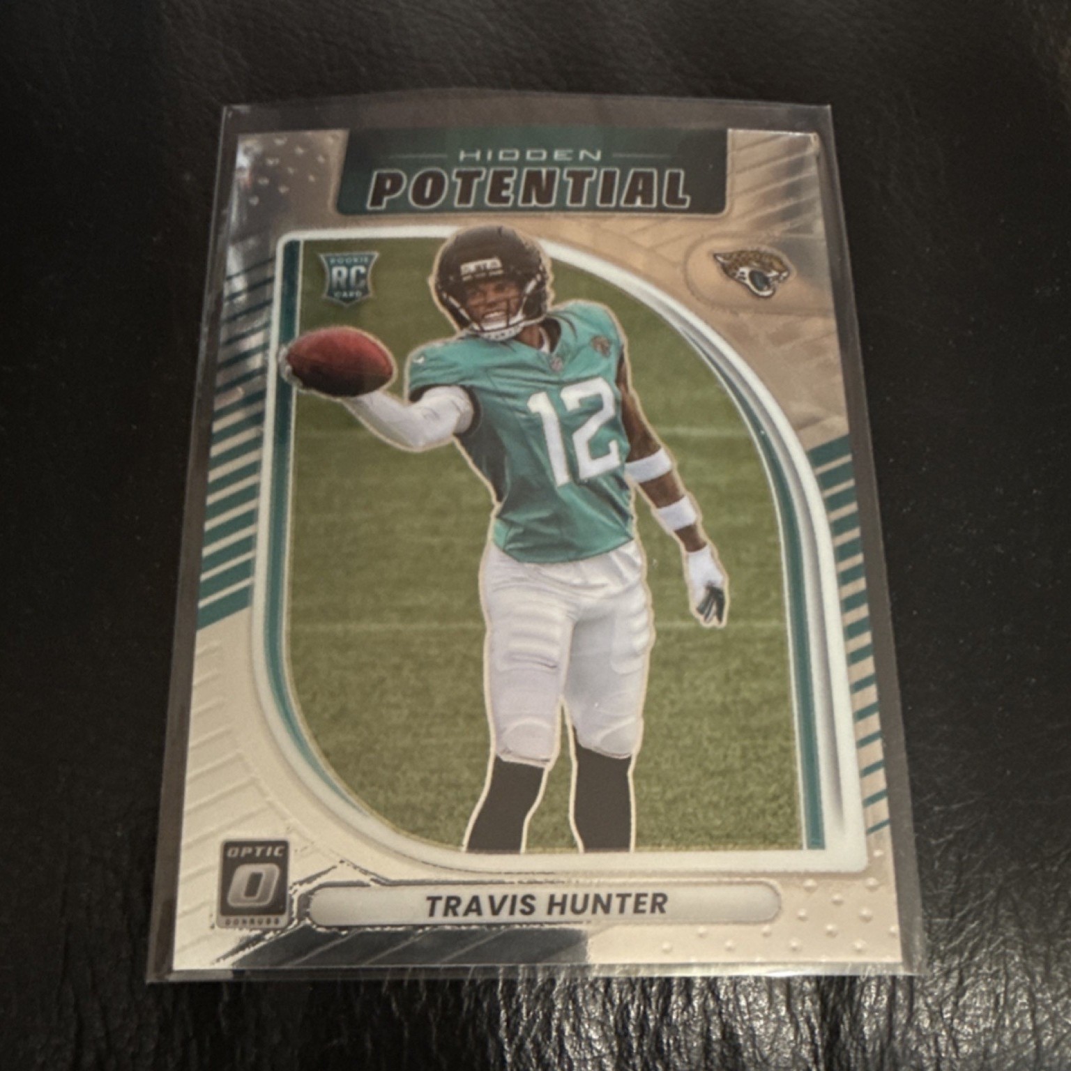 2025 Panini Donruss Optic Hidden Potential Travis Hunter #3 Rookie Jaguars