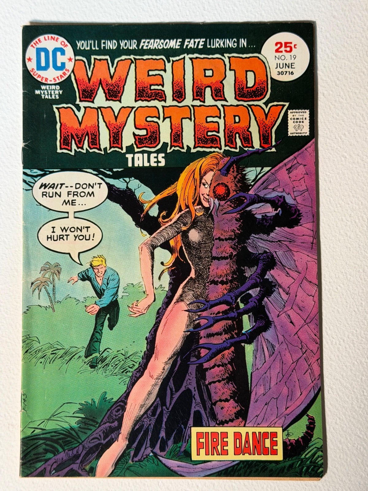 Weird Mystery Tales #19 (DC Comics June 1975). See pics
