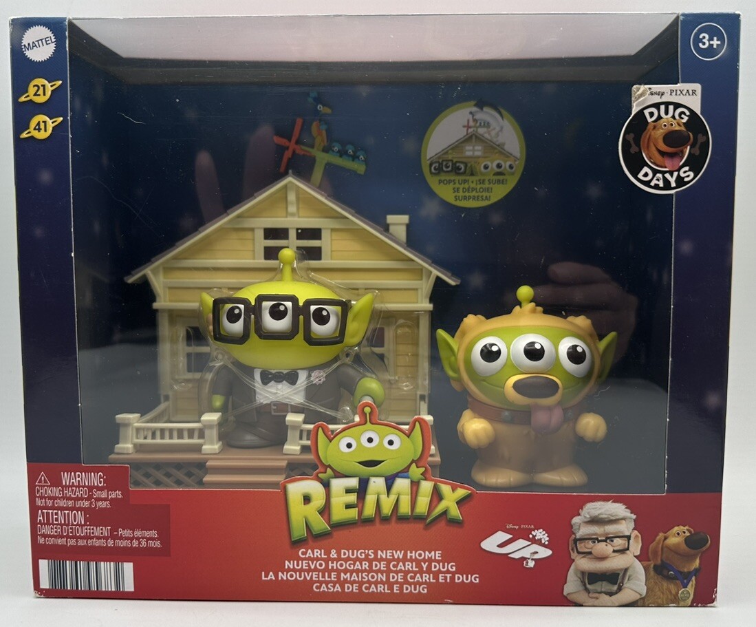 Pixar Remix~Carl and Dug's New Home Playset Disney PIXAR Up Mattel