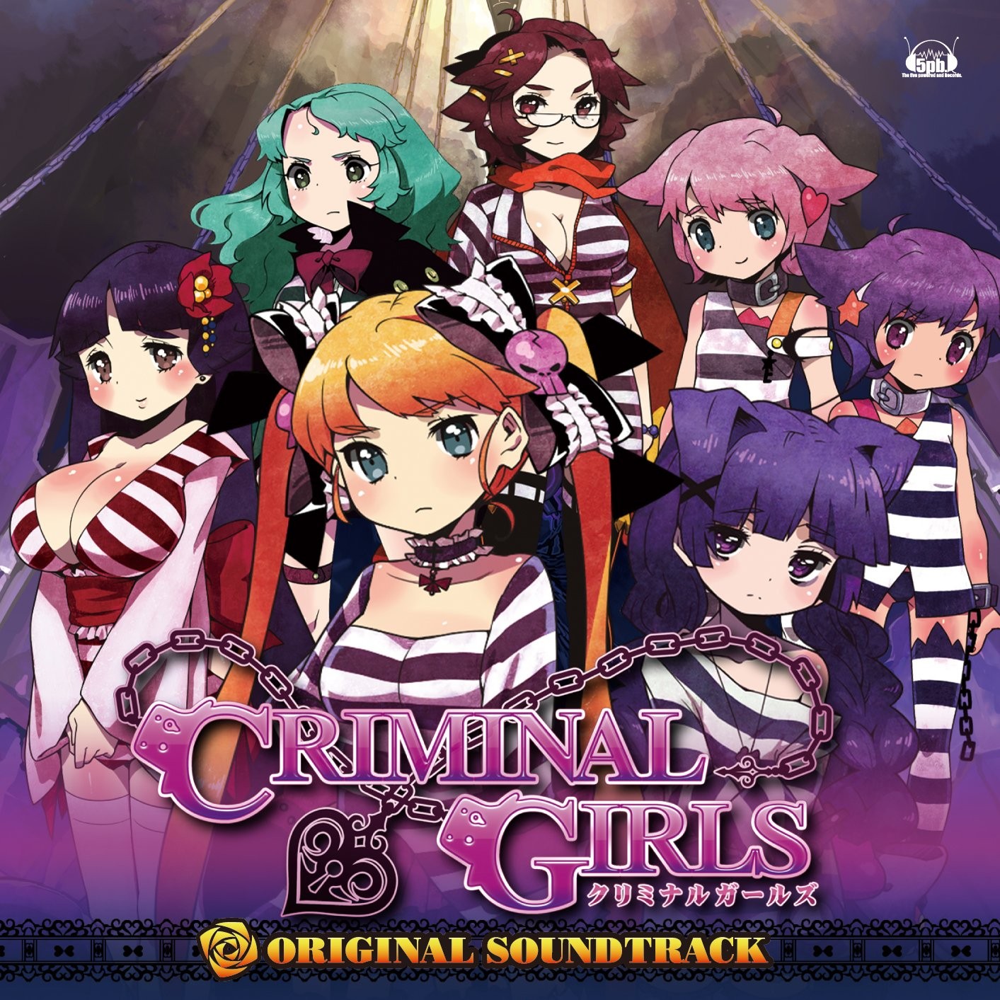 "Criminal Girls" original soundtrack book form JP