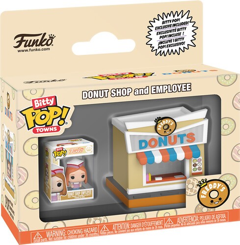 Funko Bitty POP! Town: Bitty City - Donut Shop [New Toy] Vinyl Figure, Collect