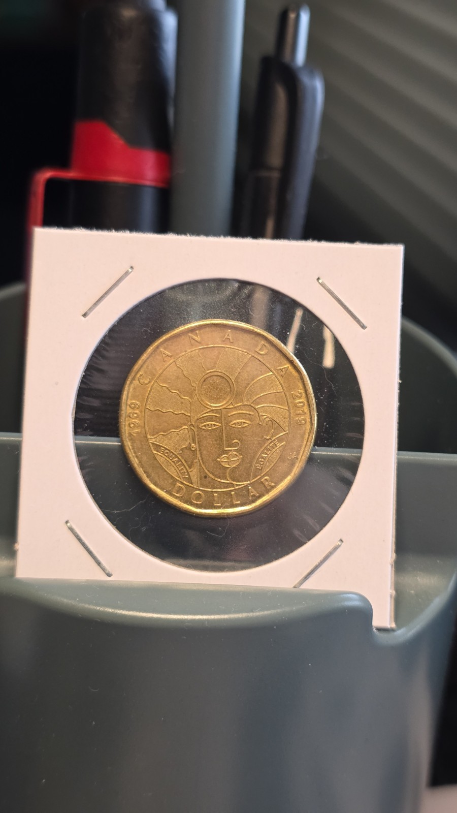 2019 Canada 1$ One Dollar Loonie - Equality 