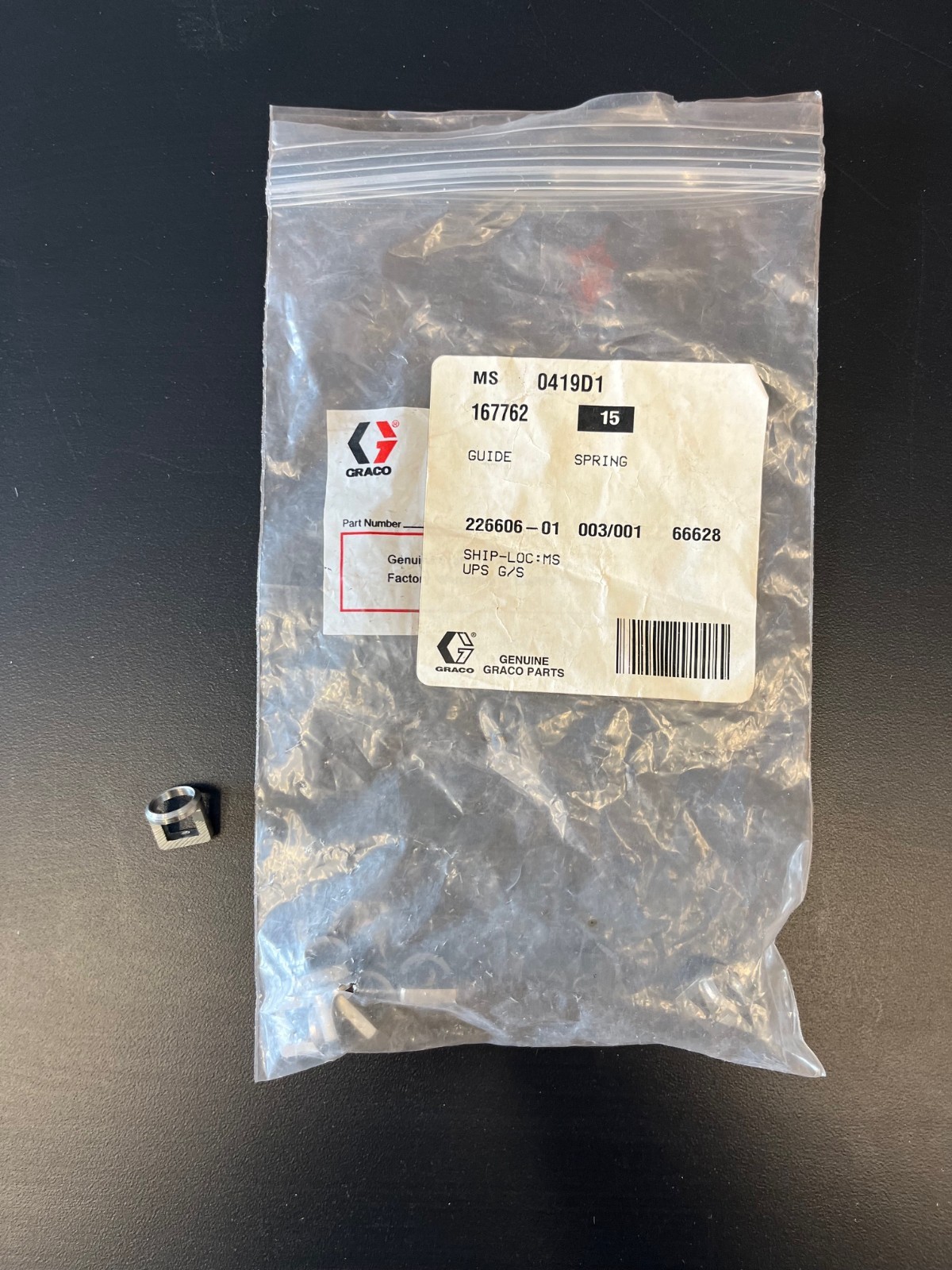 Graco 167762 Guide Spring