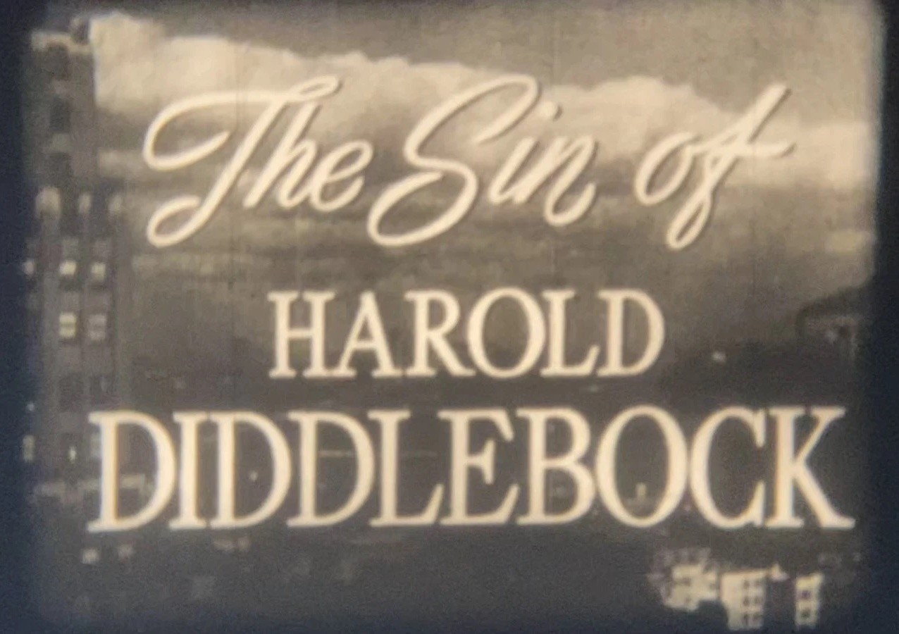 “Sin Of Harold Diddlebock" (1947) Super 8mm Sound Film, H Lloyd, F Ramsden, 5R