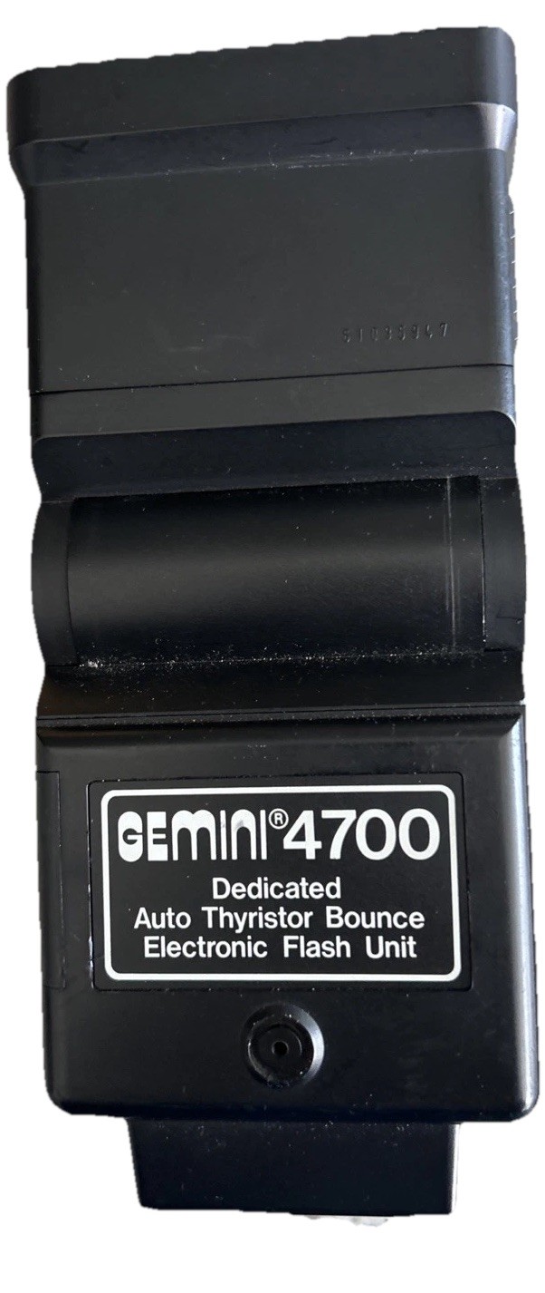 Gemini 4700 Dedicated Auto Thyristor Bounce Electronic Flash Unit For Minolta