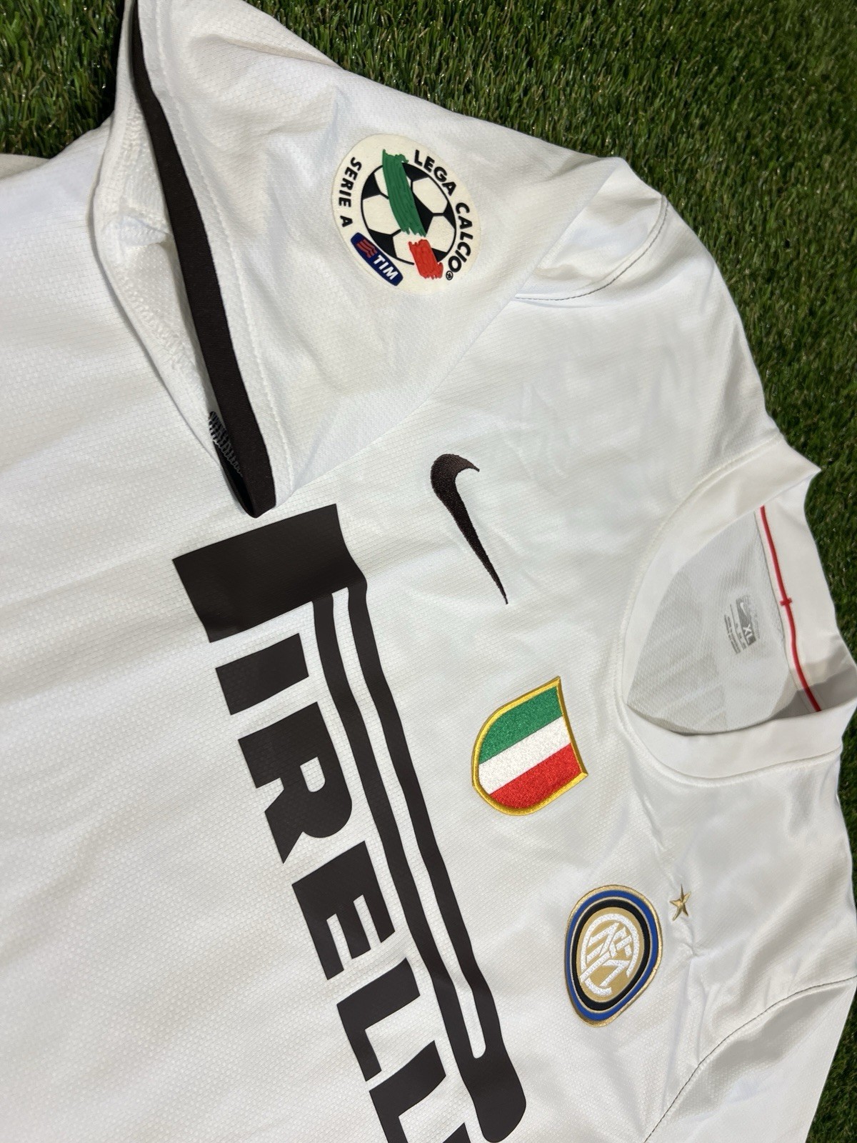 Zlatan Ibrahimovic 08 Inter Milan Away Kit Nike Pirelli Italia Xl 415