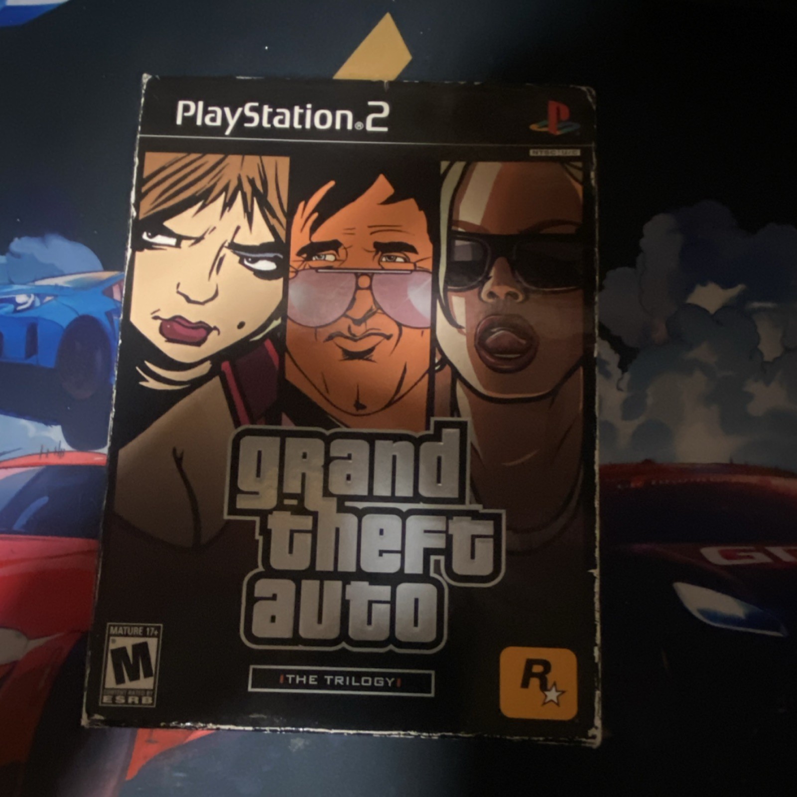 Rockstar Games Grand Theft Auto Trilogy PlayStation 2 Cases Manuals Discs