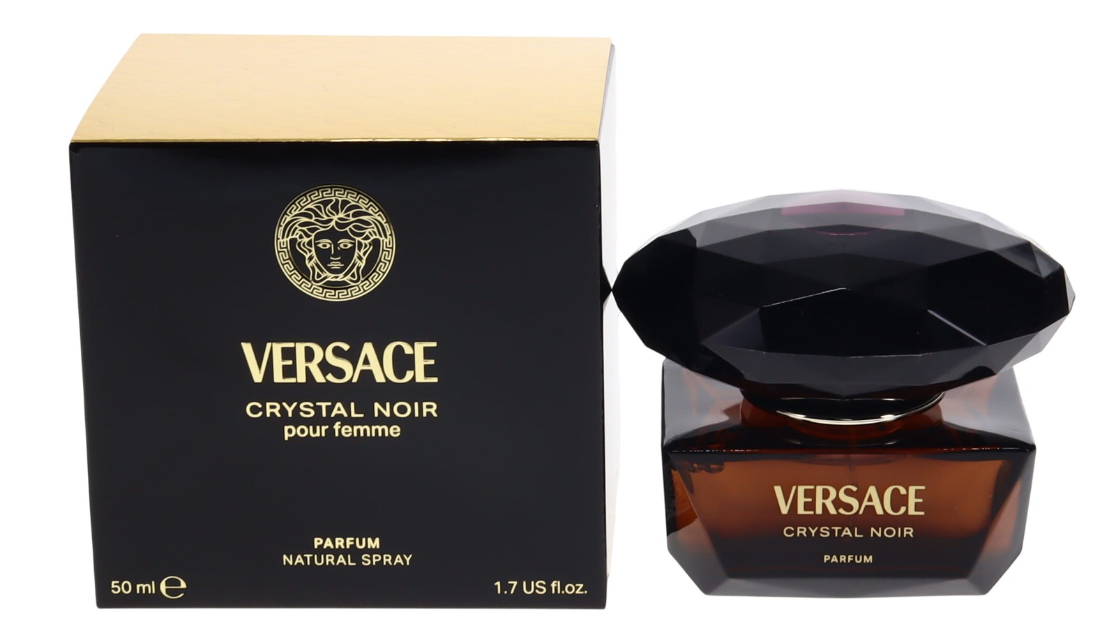 Versace Crystal Noir Parfum Spray For Women 50ml