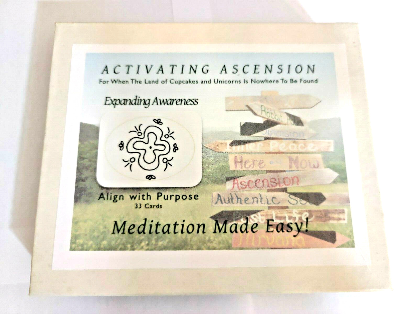 Kate Flynn: 'Activation Ascension: Meditation Made Easy' book & cards boxed set