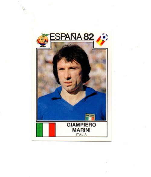 Panini Sonrics world cup story 1990 football sticker No 136 Giampiero Marini