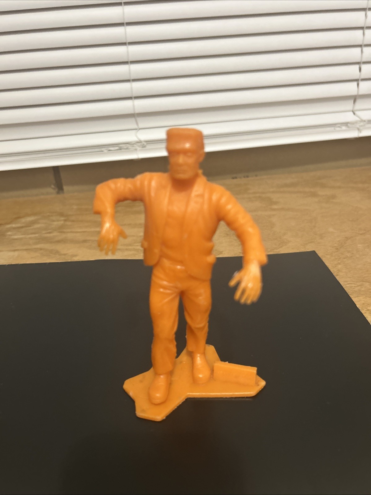 Frankenstein's Monster - LOUIS MARX - UNIVERSAL MONSTERS - VINTAGE 1960'S ORANGE