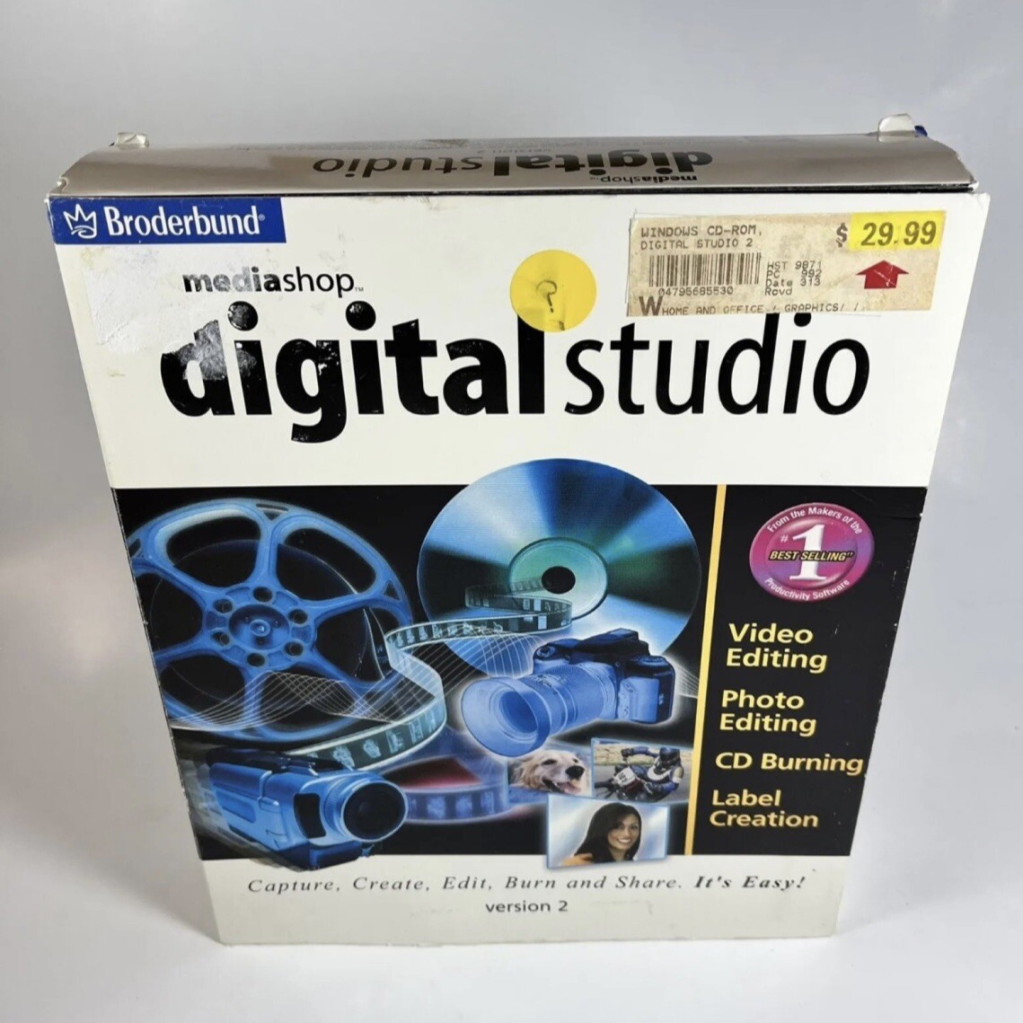 Mediashop Digital Studio Version 2 PC CD Video & Photo Editing Suite New In Box