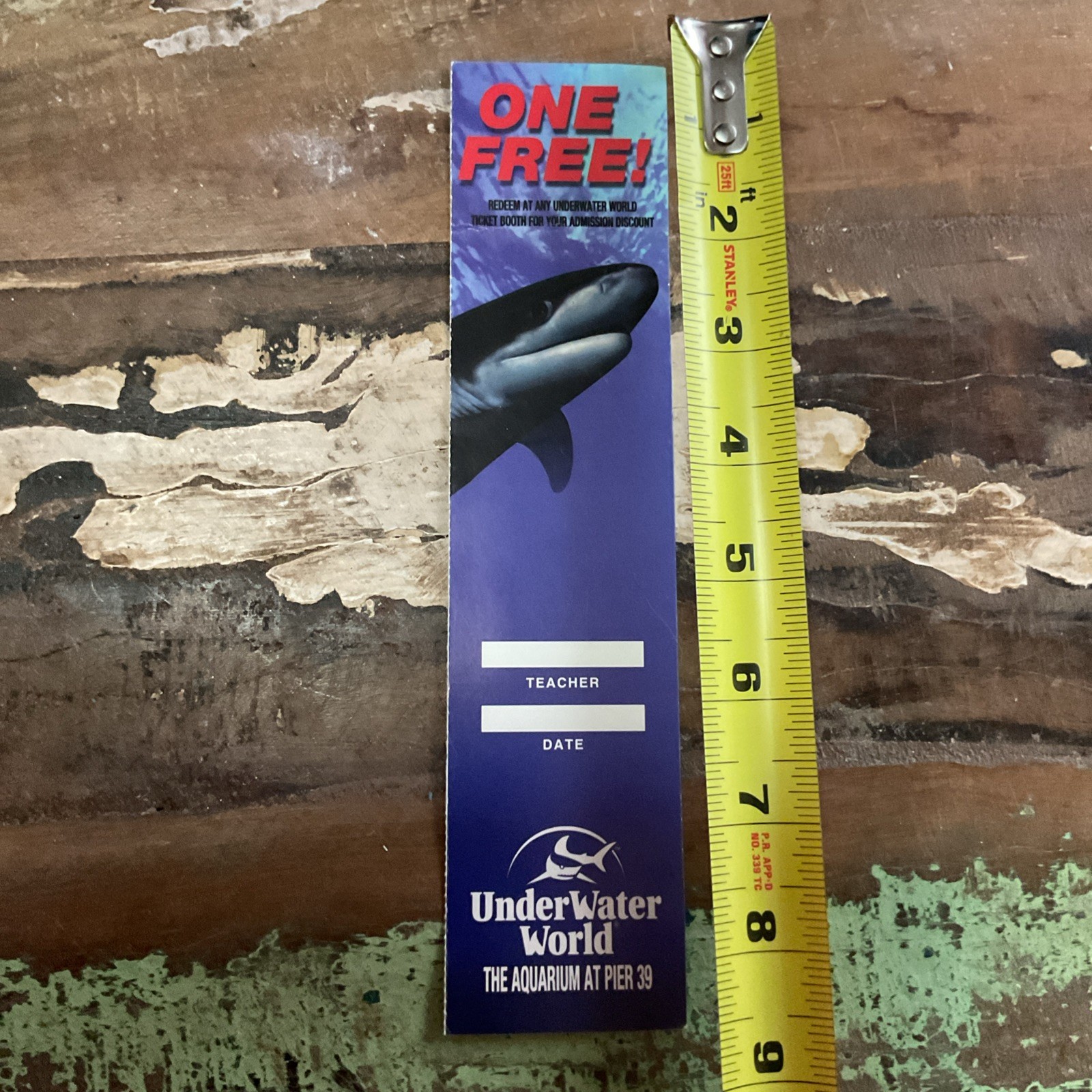 Underwater World The Aquarium At Pier 39 San Francisco CA Ticket Expired