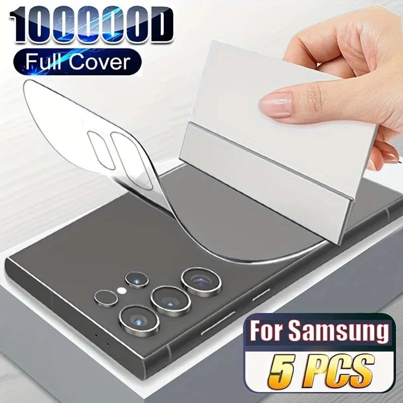 5 Pack Hydrogel Back Film Samsung Galaxy S26 S25 Ultra Plus Screen Protector