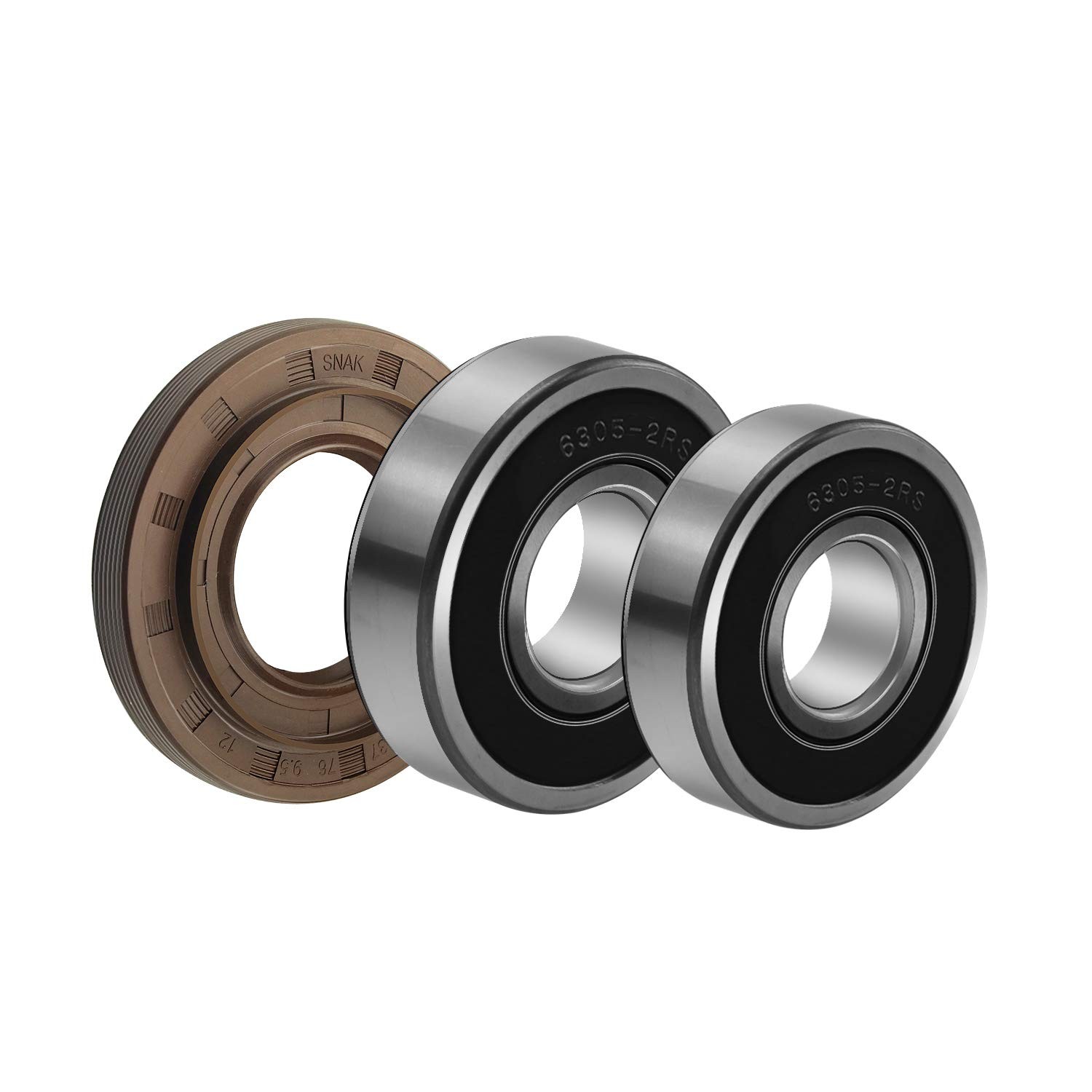 Front Load Washer Tub Bearings Washing Machine Bearing Kit for LG & Kenmore E...