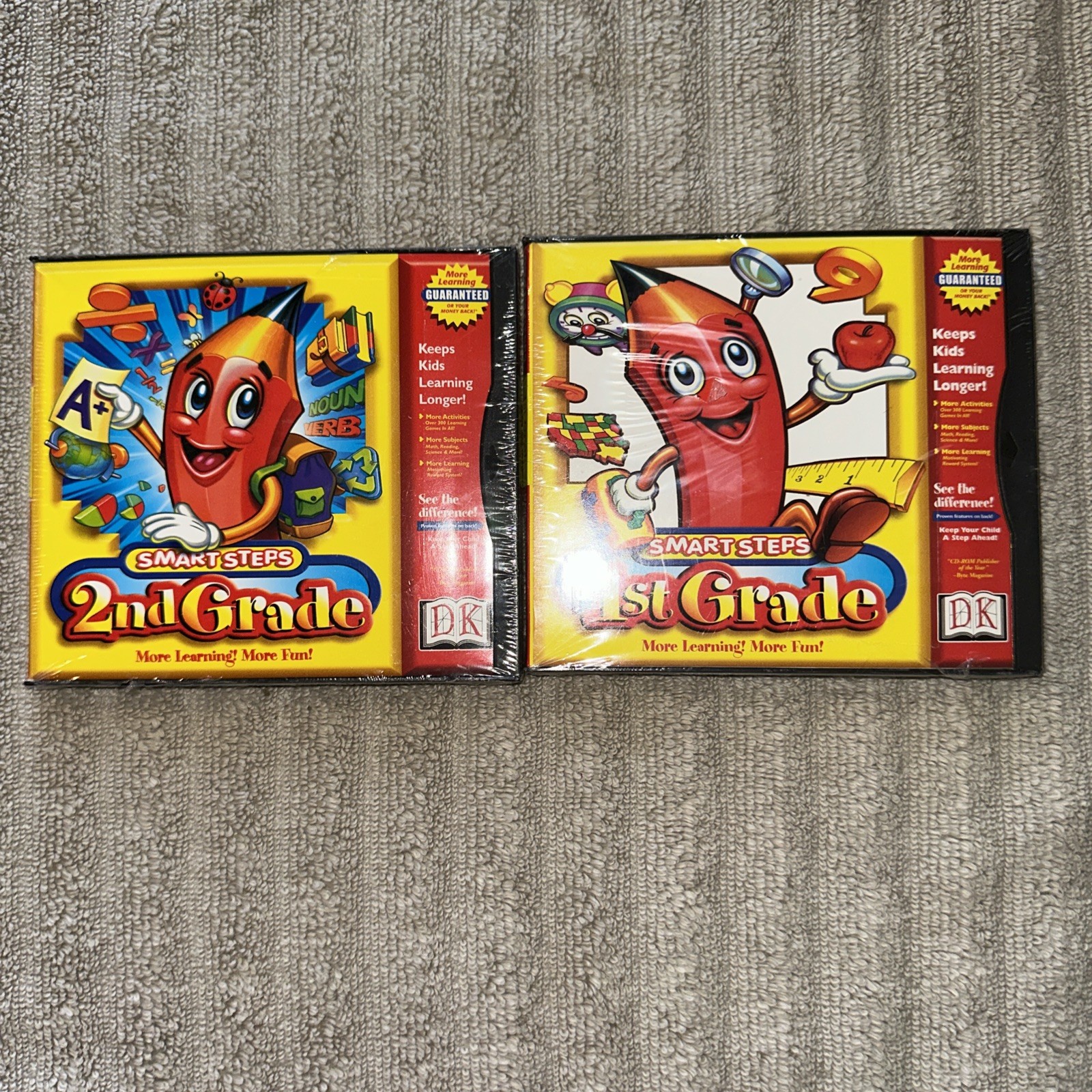 Smart Steps By Dorling Kindersley 1st Grade & 2nd Grade 1999 CD Interactive