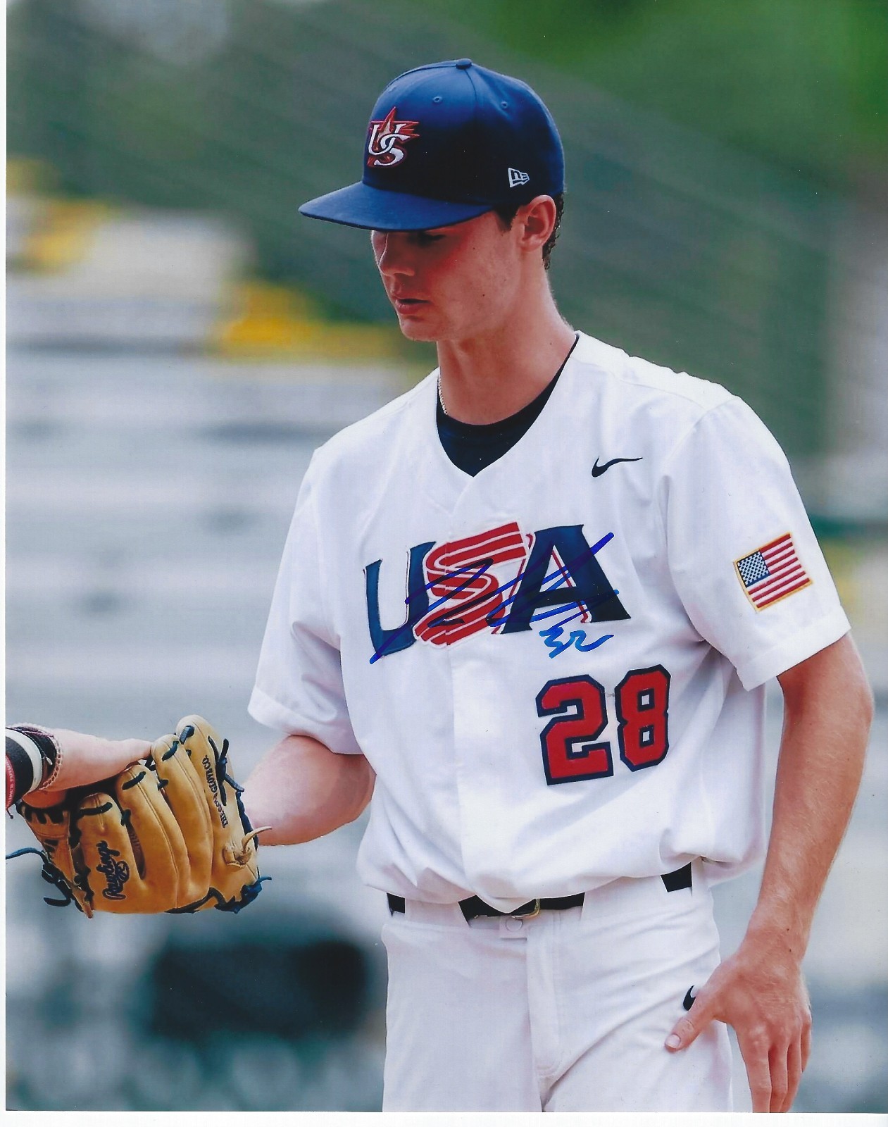 KADE ANDERSON Signed 8.5 x 11 Photo Signed REPRINT Baseball LSU TIGERS Mariners