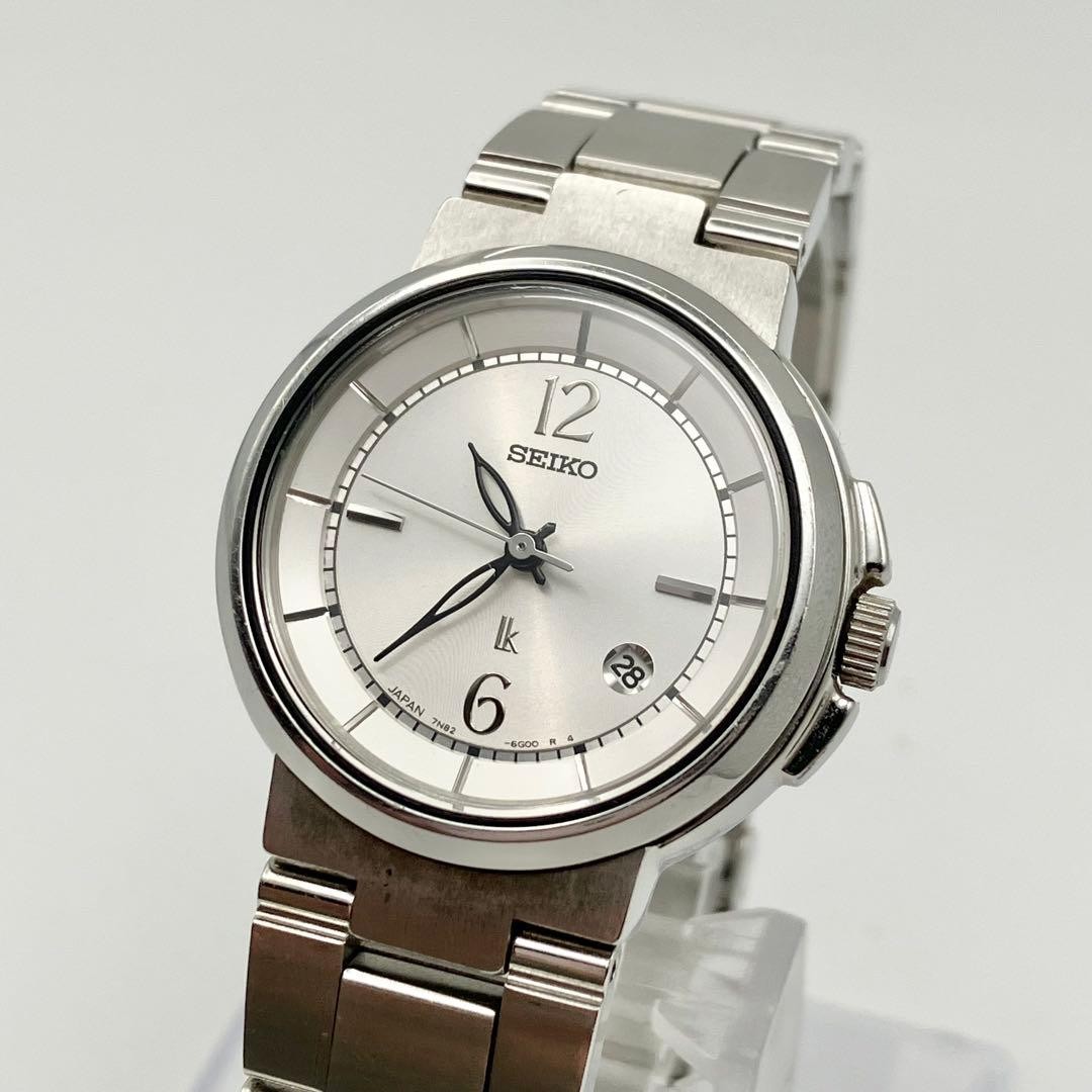Seiko LK Women's Watch, Silver Quartz, Lucia, Excellent Working Condition
