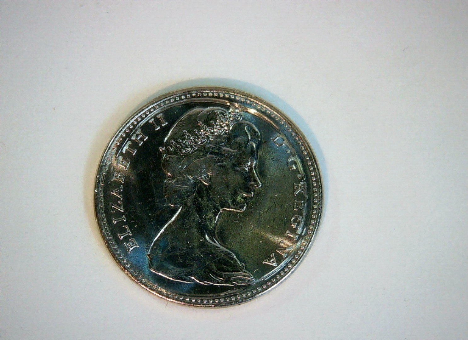 Canada 1967 5 Cents Elizabeth II Centennial (Rabbit) Coin