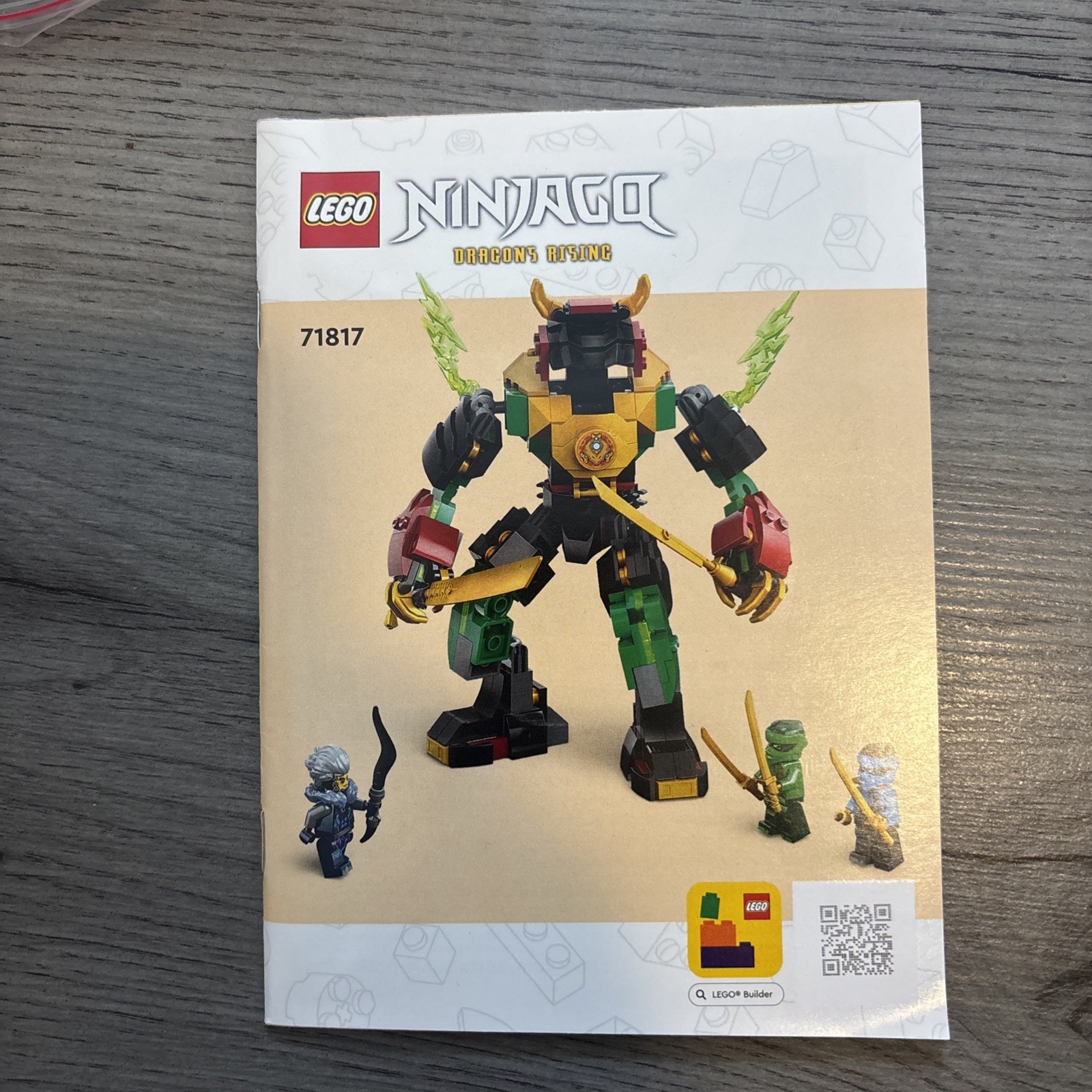 LEGO 71817 Ninjago Lloyd's Elemental Power Mech 