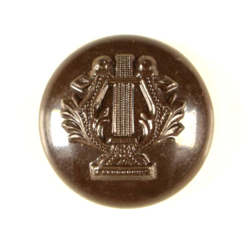 1870s-90s Musician's Band Uniform Button N10C