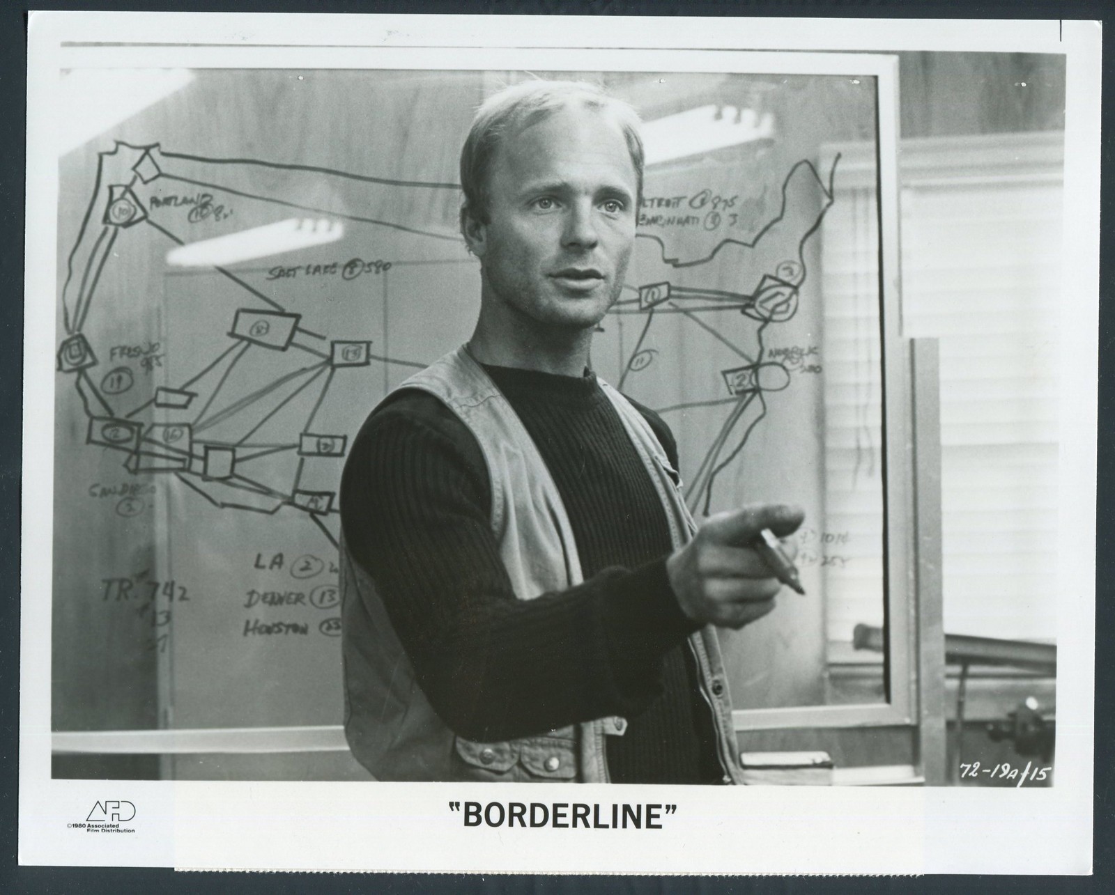 ED HARRIS in Borderline '80 DRAWING