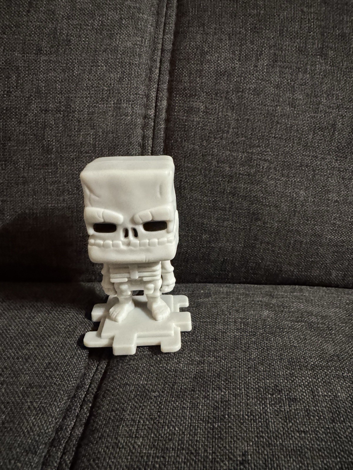 2025 Skeleton A Minecraft Movie McDonalds Happy Meal Toy Used