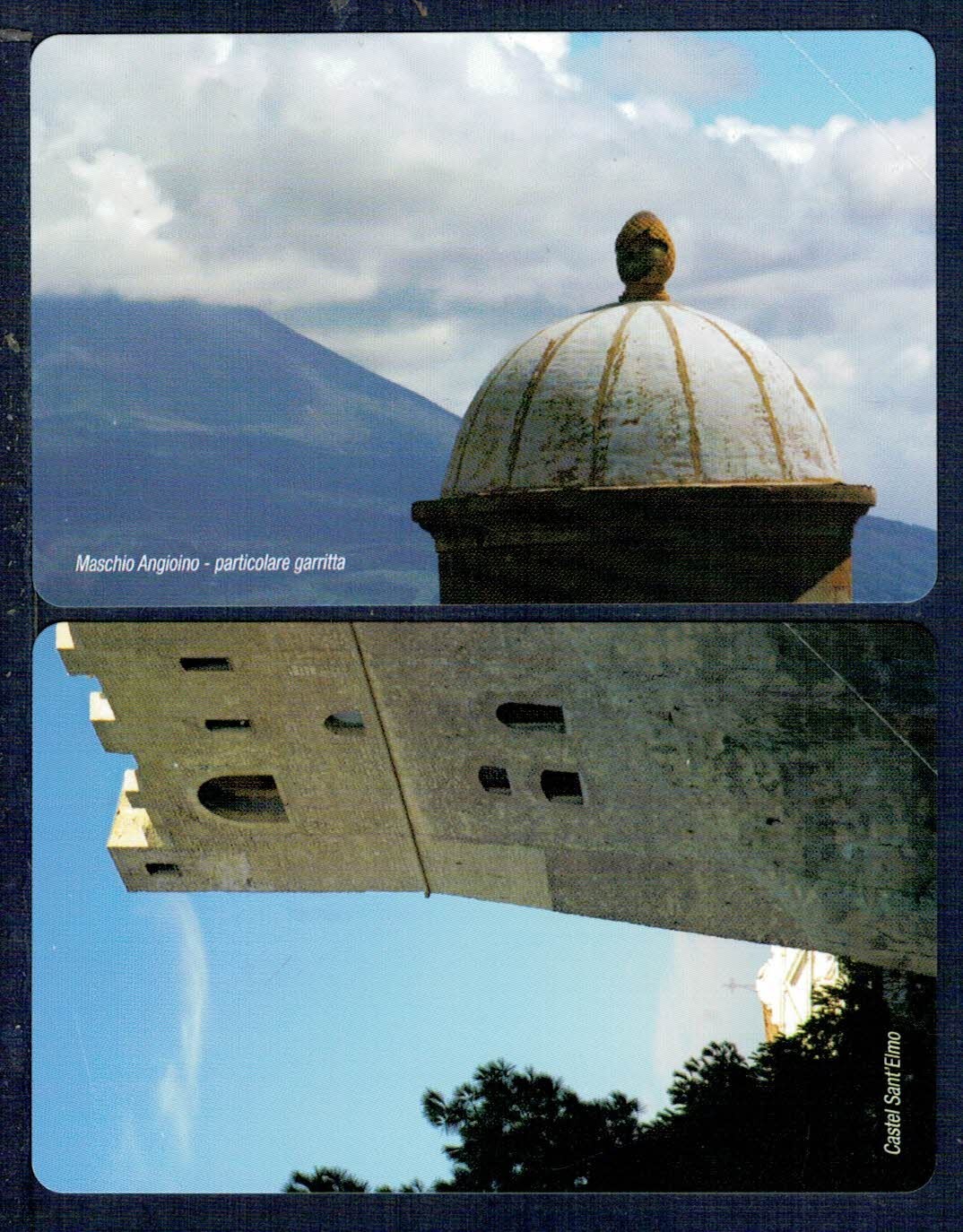 GIAN - Series "NAPLES PHILATELIC 2007" 2 New Cards COMPLETE