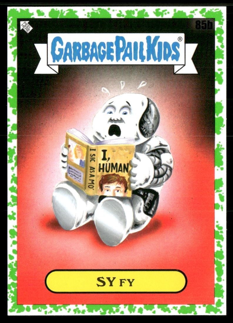 SY FY 2022 Garbage Pail Kids Booger Green #85B