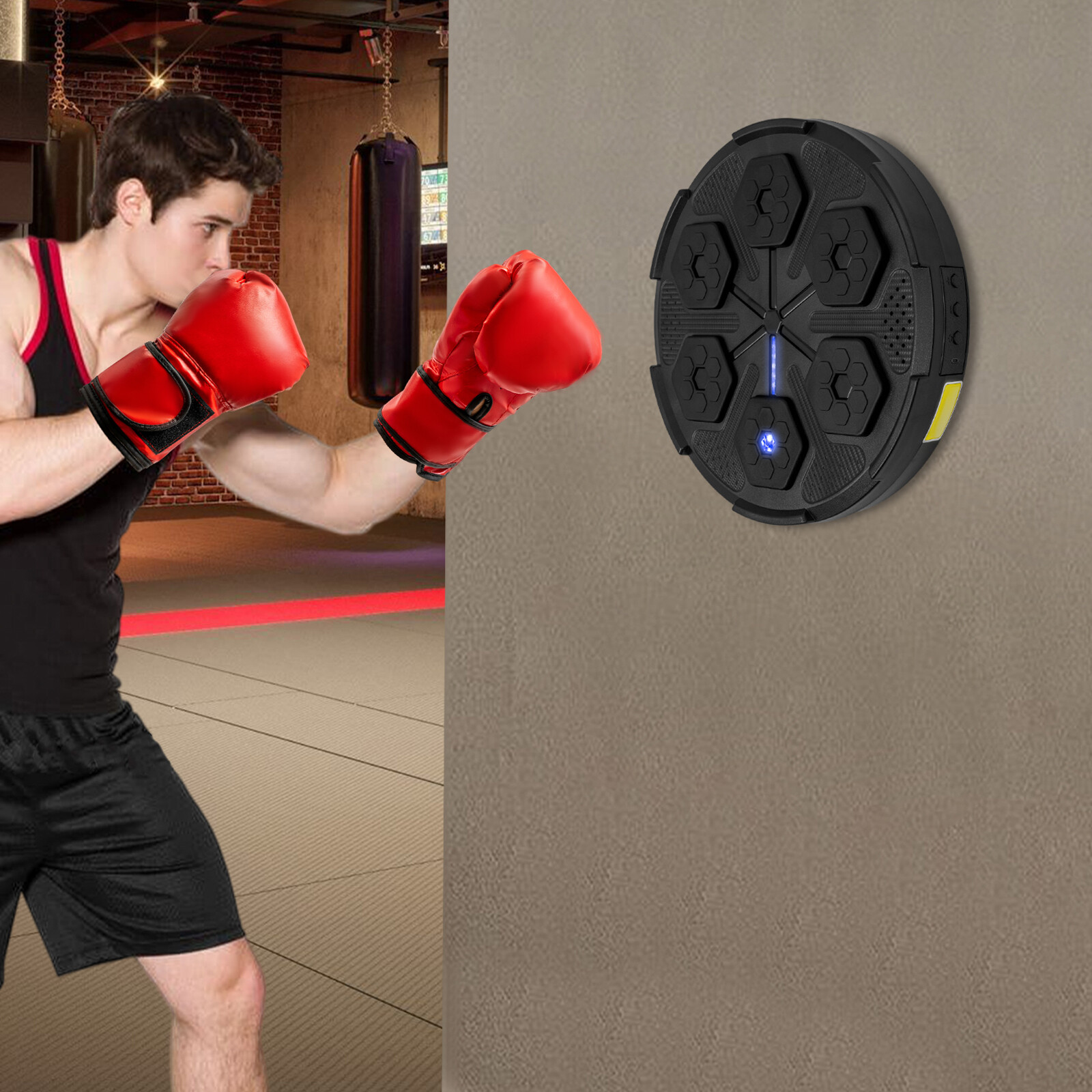 Bluetooth Music Box Target Musical Boxing Target Wall Mount