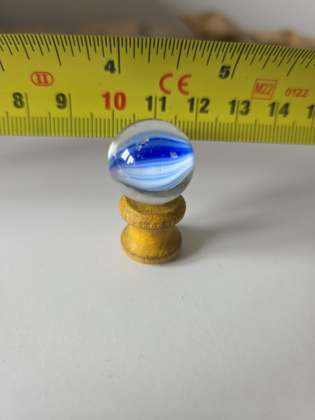 Vintage European Sparkler 18mm Marble #8