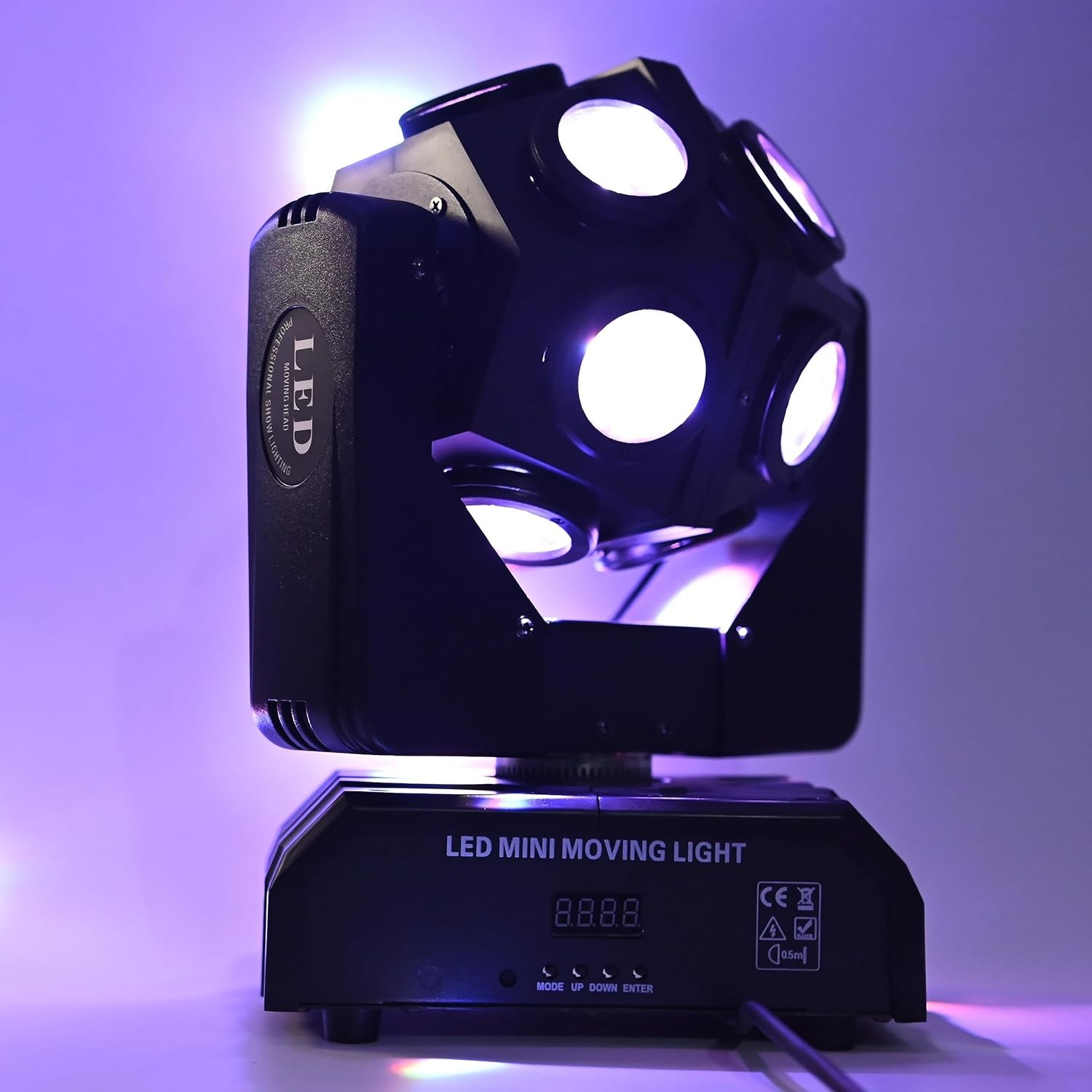 Moving Head DJ Light Party RGBW LED Beam Lights DMX 512 Strobe Light