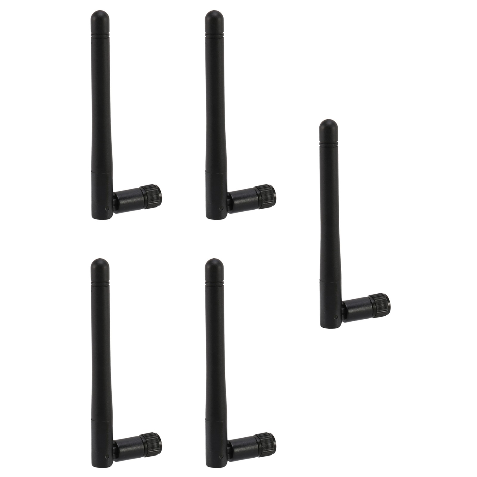 5PC 2.4G/5G/5.8GHz 2Dbi Omni WIFI Antenna with RP SMA Male Plug Connector9927