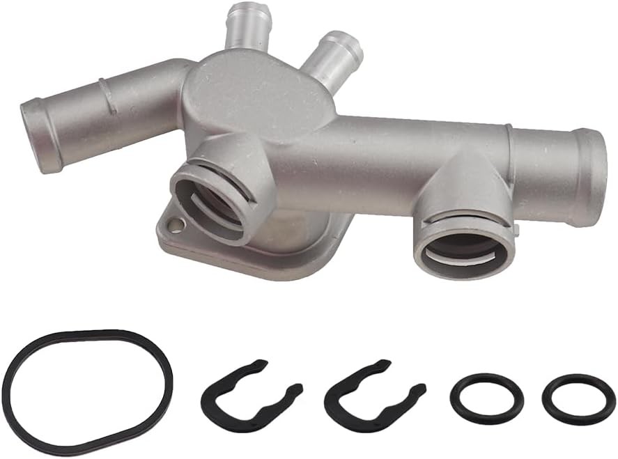 Upgrade Aluminium Alloy Cooling Coolant Hose Pipe Connector For VW Beetle(9C1, 1