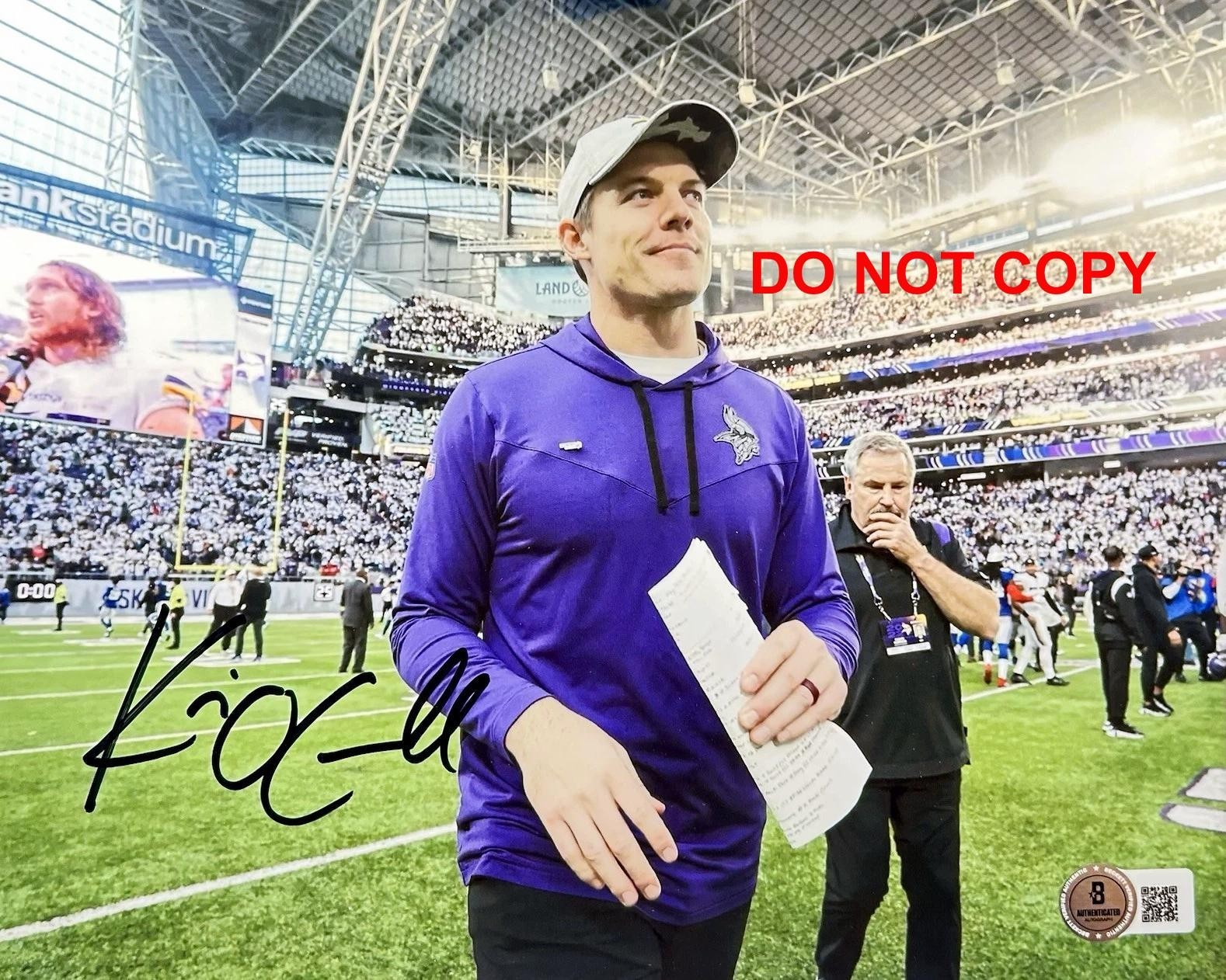 Kevin O'Connell MINNESOTA VIKINGS Signed Autographed REPRINT 8x10 Photo RP